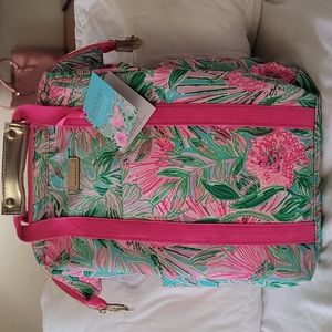 Lilly Pulitzer Backpack COOLER featured in style "Coming in Hot"